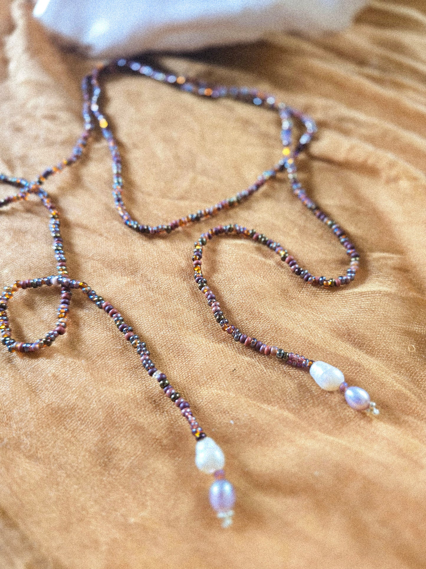 Night Seas Lariat Necklace