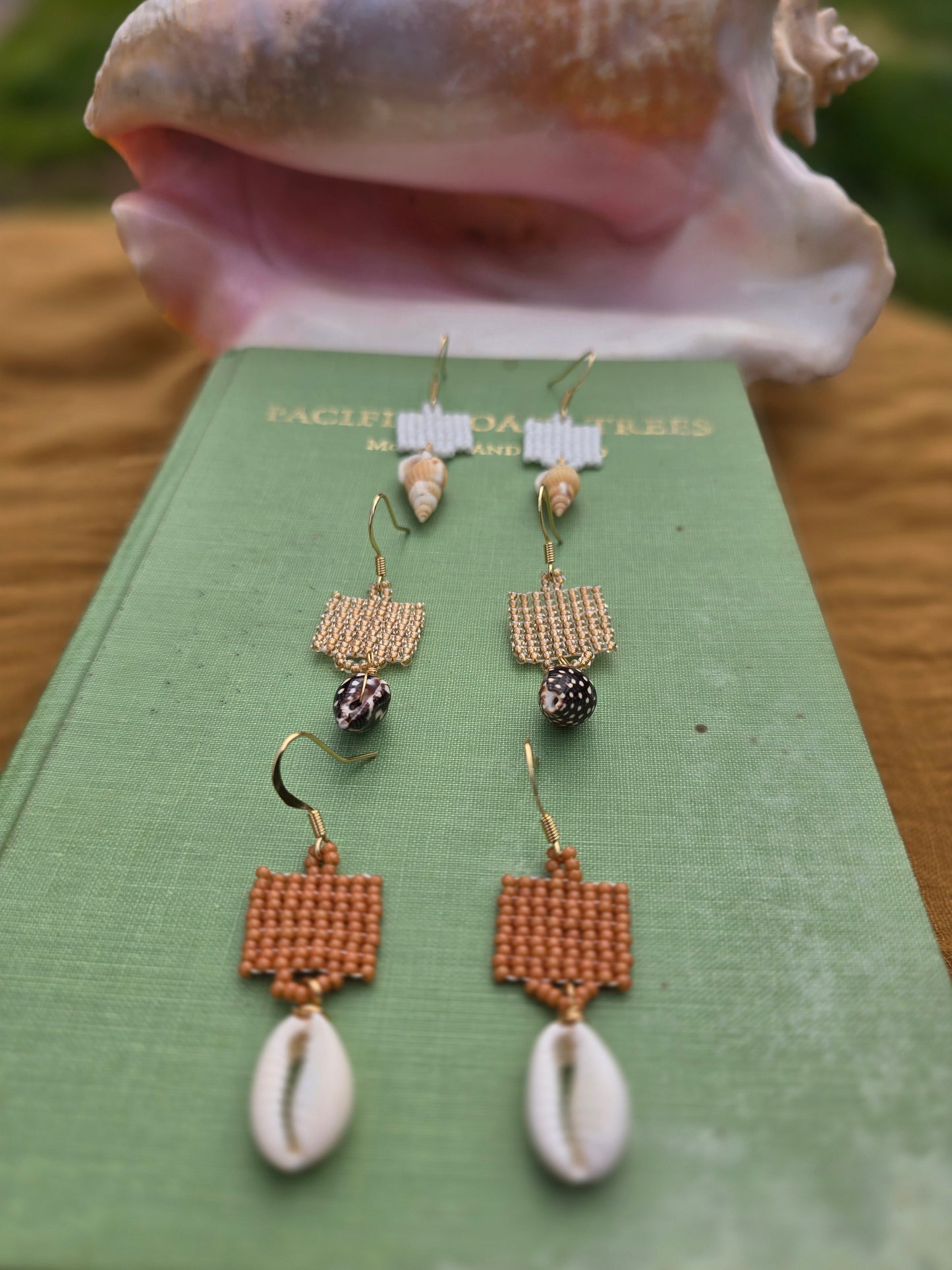 Shell Drop Earrings