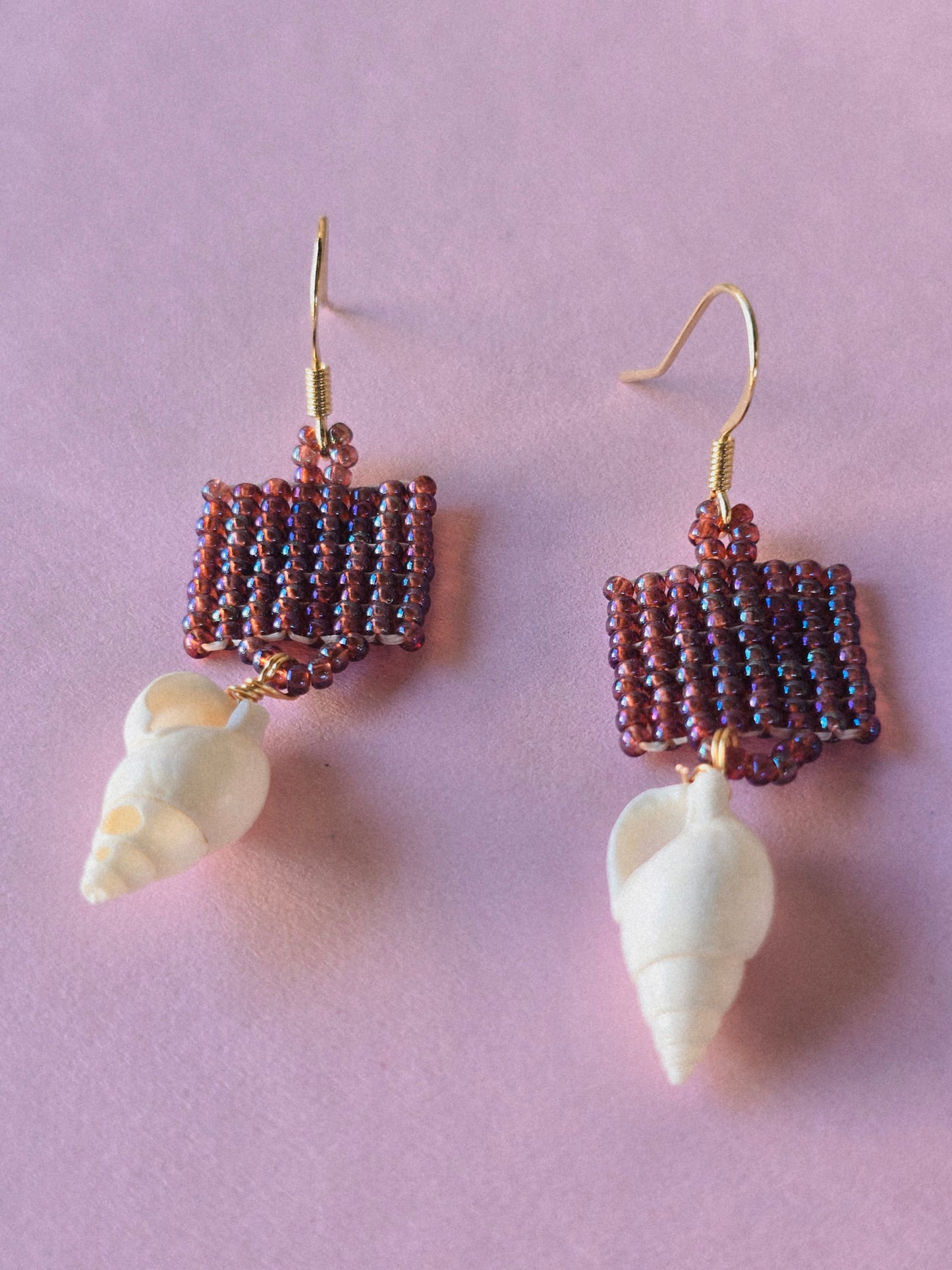 Shell Drop Earrings