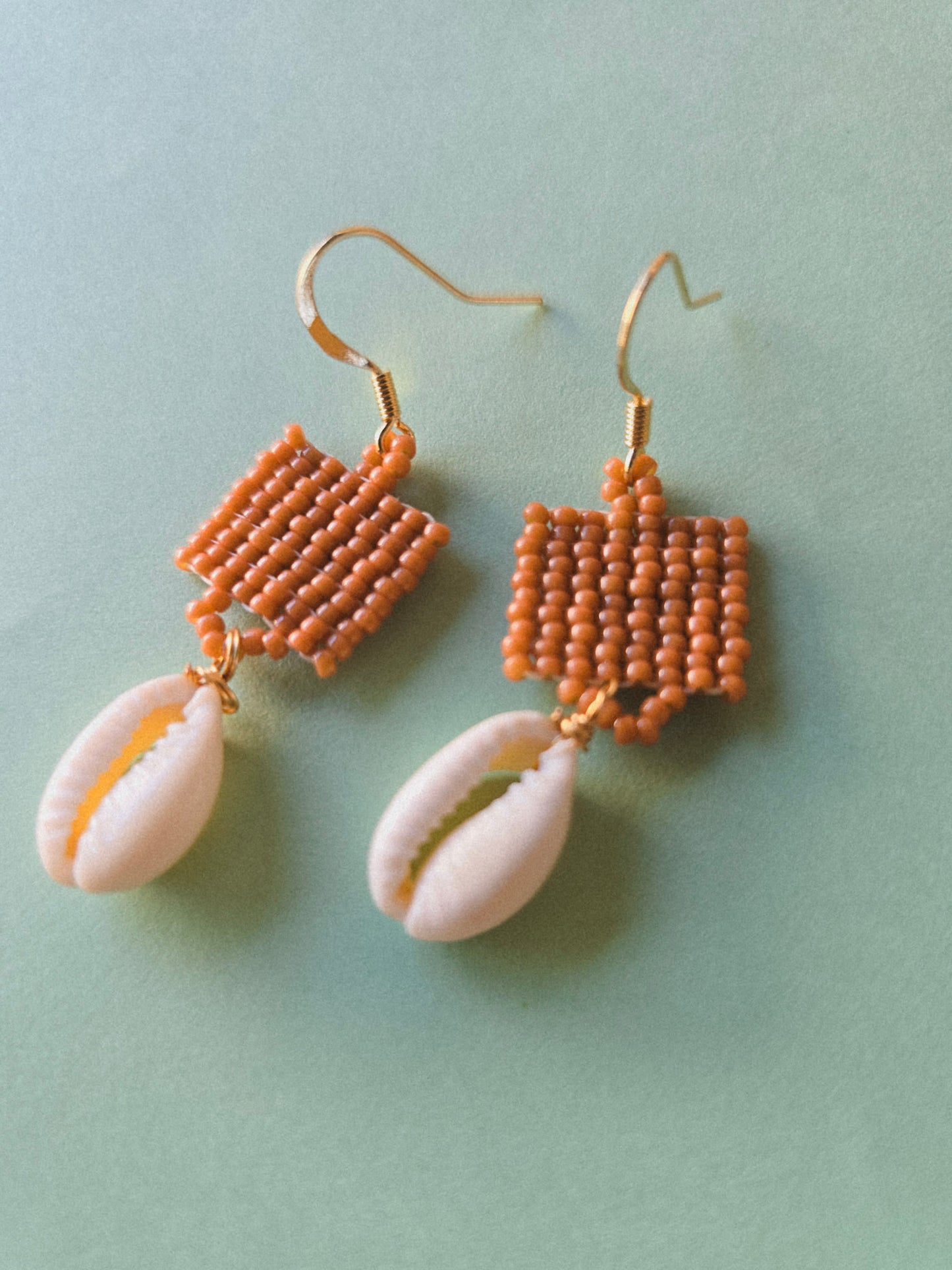 Shell Drop Earrings