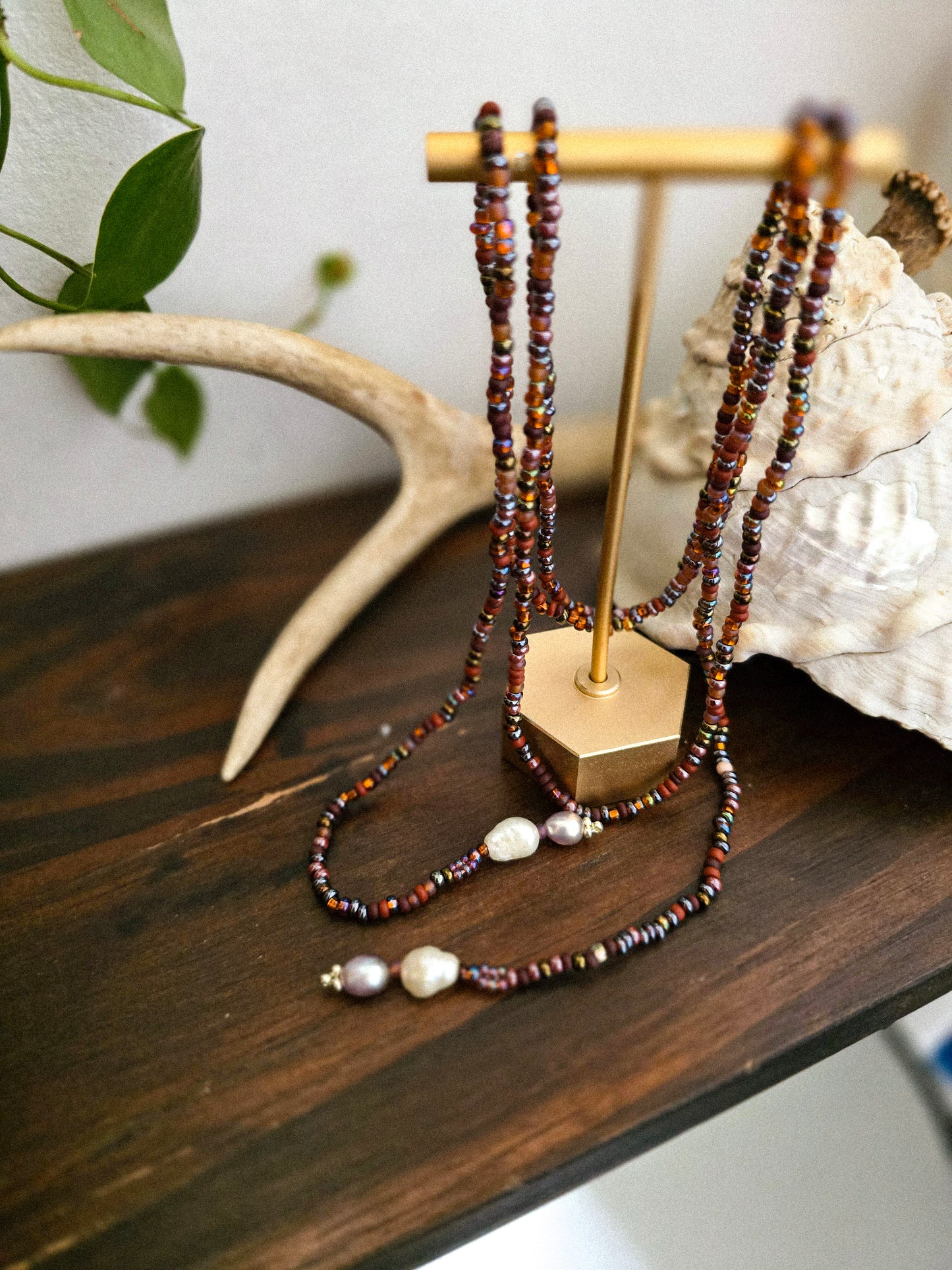 Night Seas Lariat Necklace
