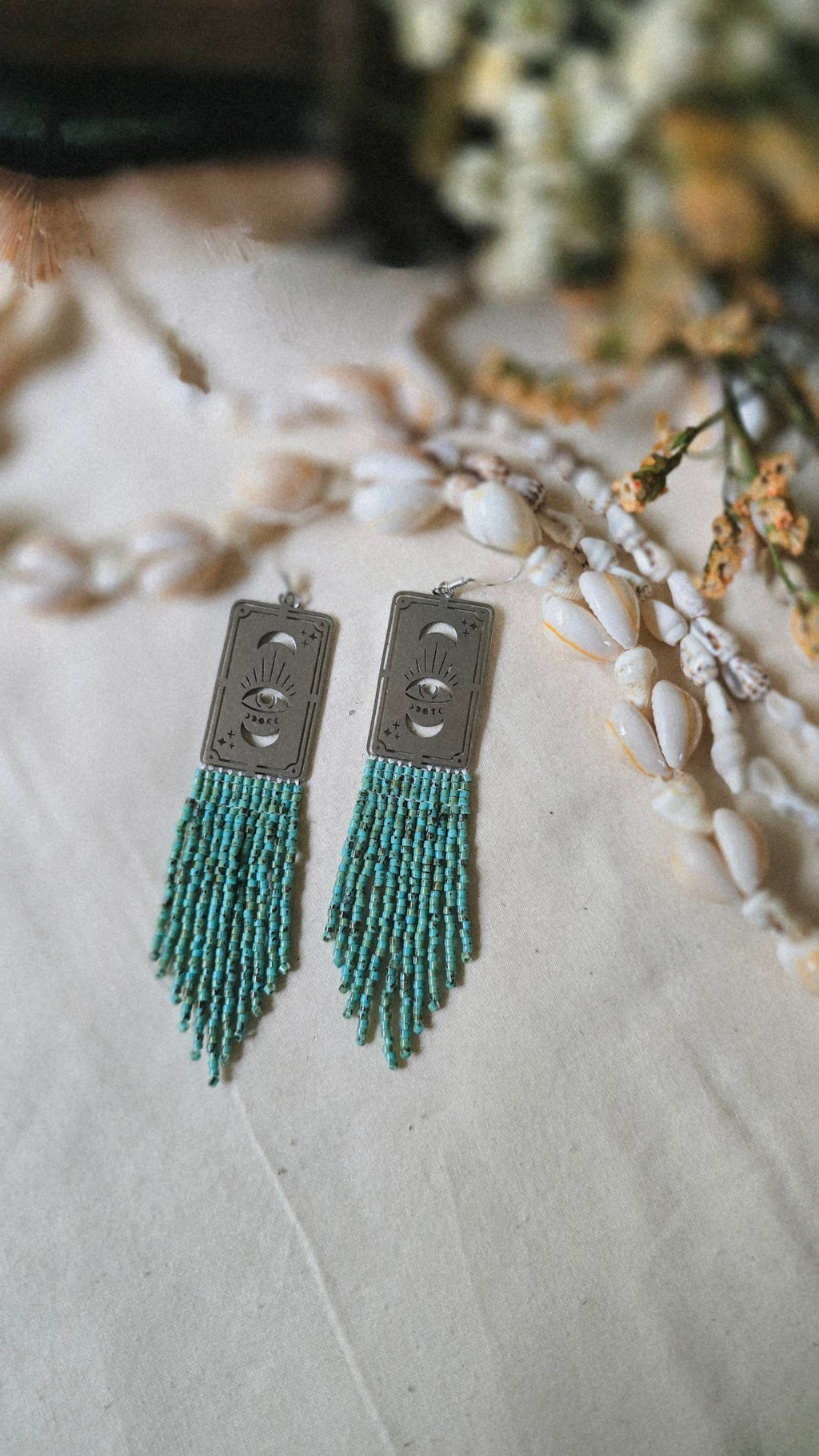 Mystic Muse Beaded Earrings