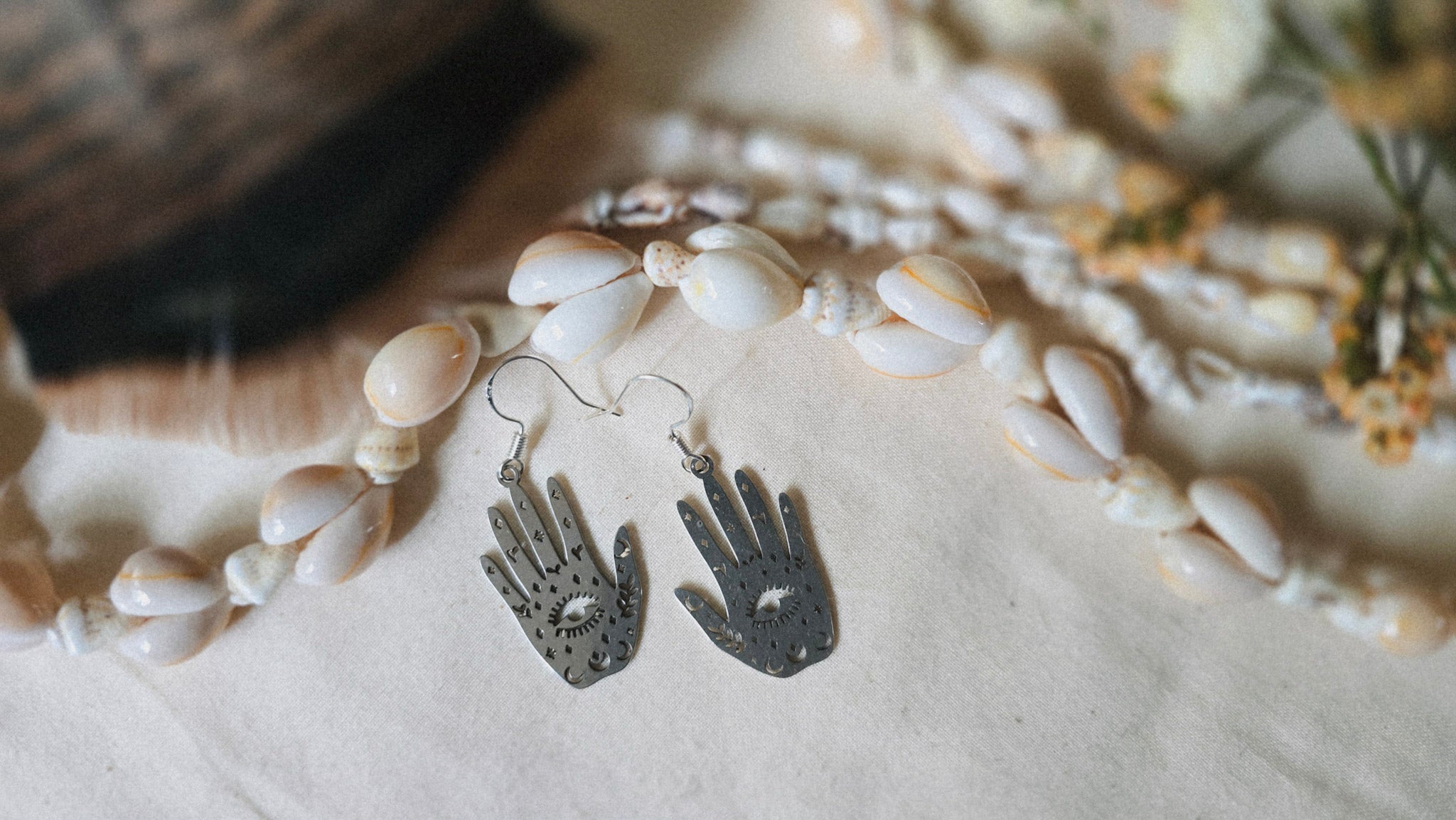 Psychic Palm Earrings