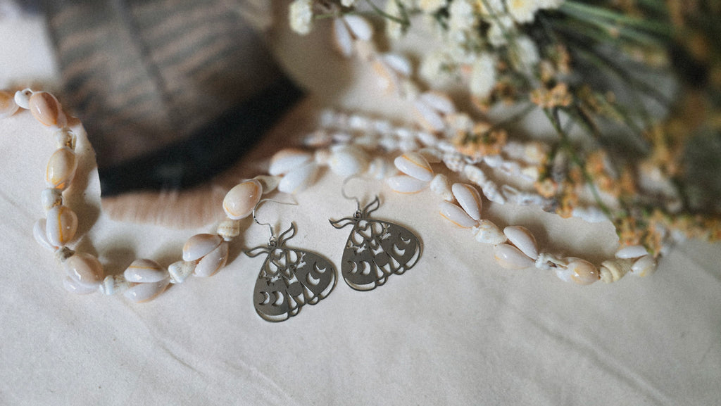 Mystic Moth Earrings
