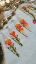 Mema's Garden Beaded Earrings