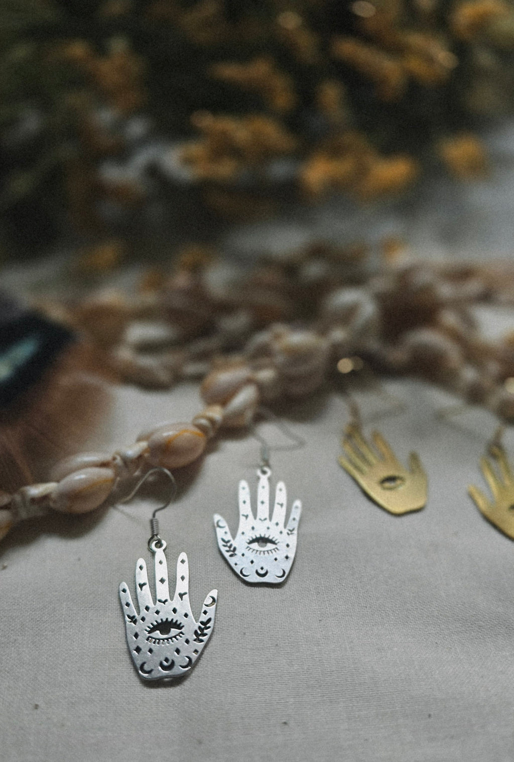 Psychic Palm Earrings