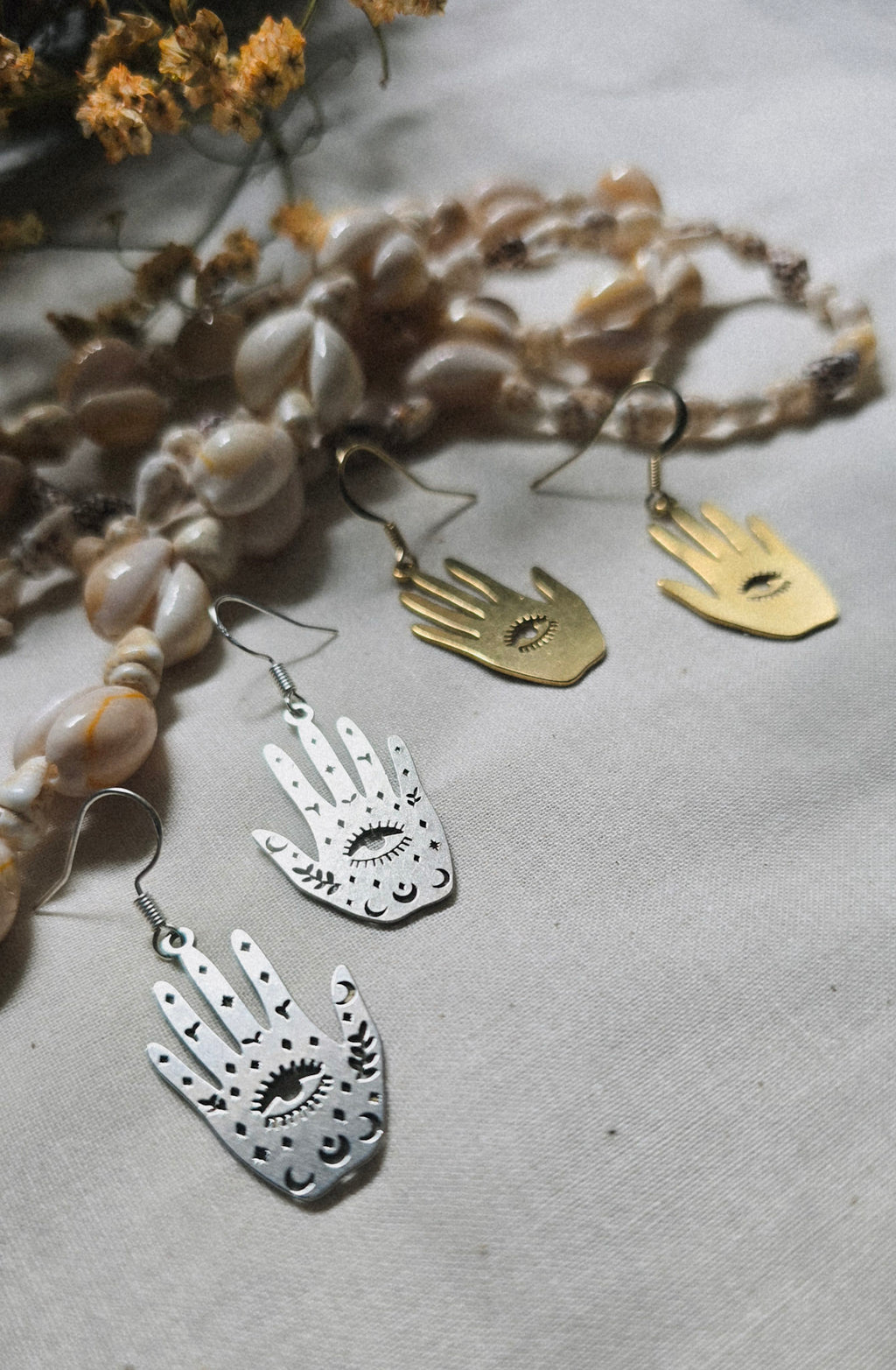 Psychic Palm Earrings