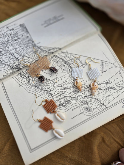 Shell Drop Earrings