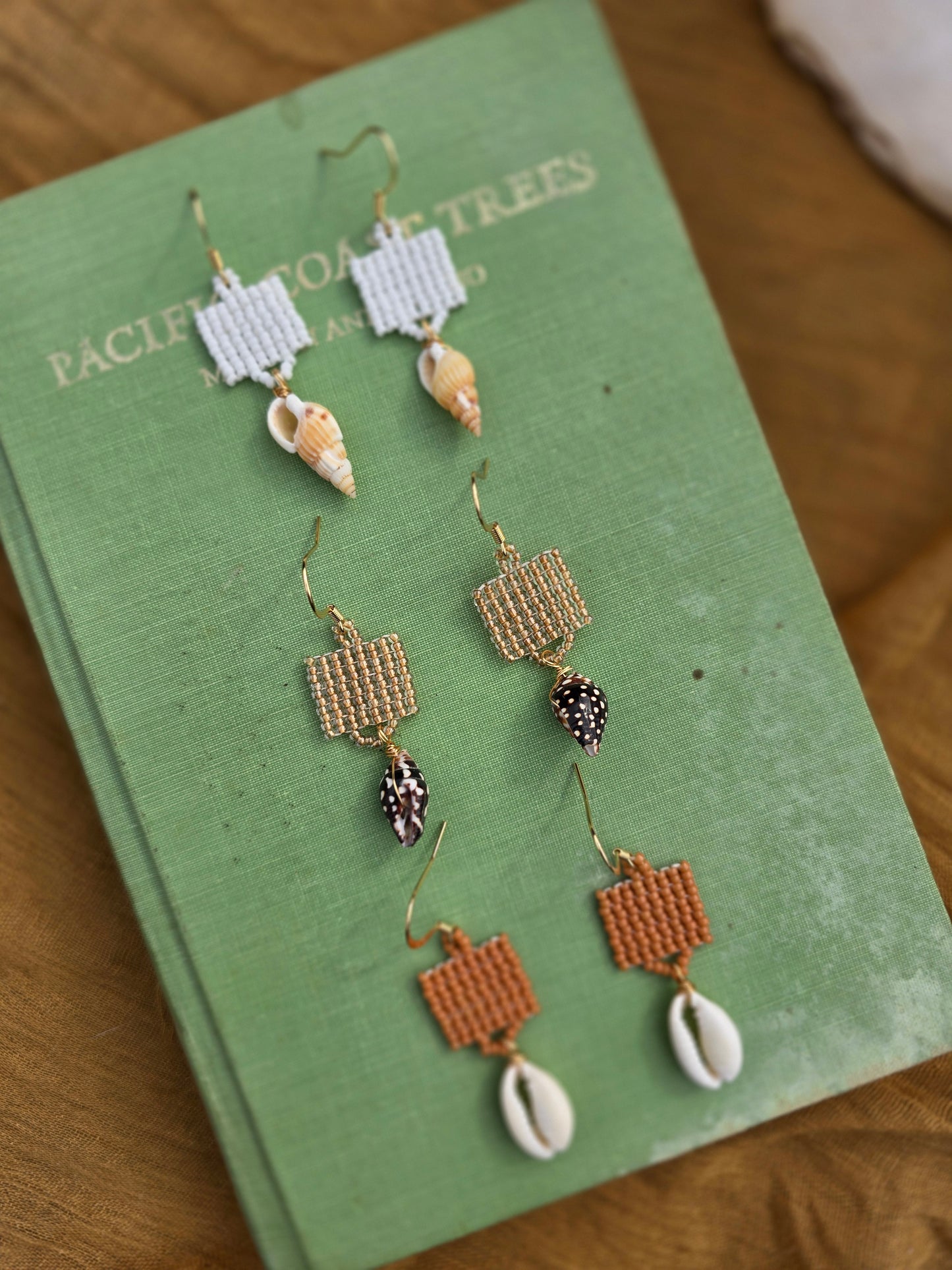 Shell Drop Earrings