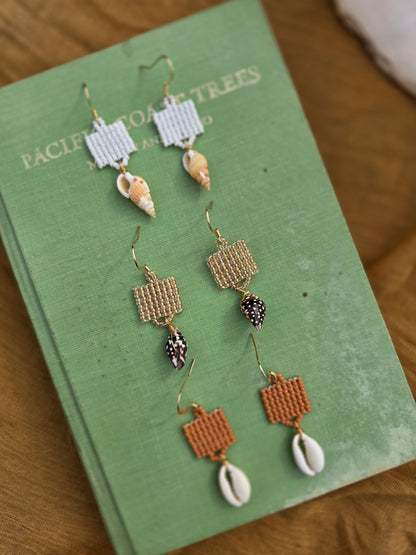 Shell Drop Earrings