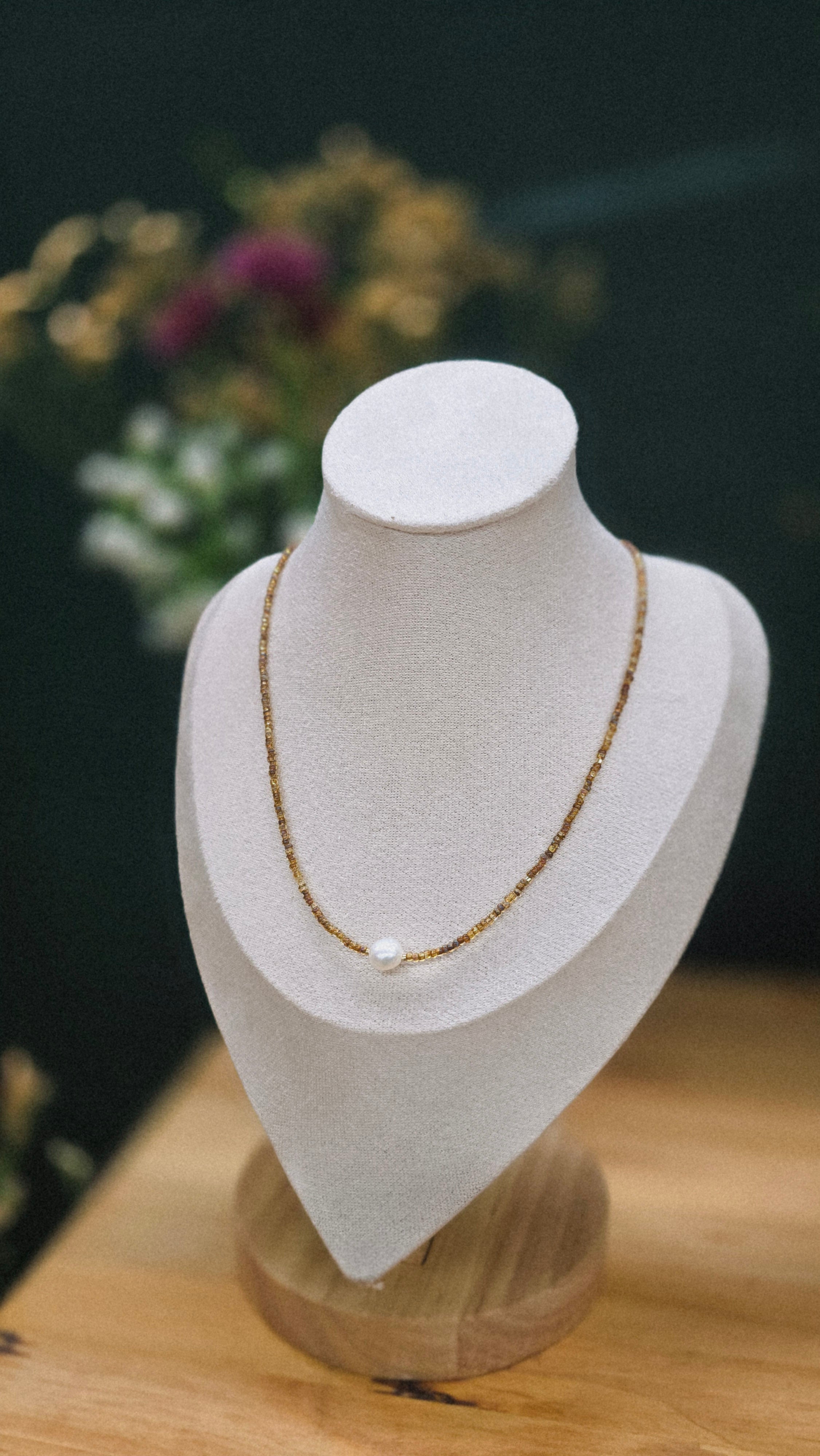 Shoreline Mist Pearl Necklace