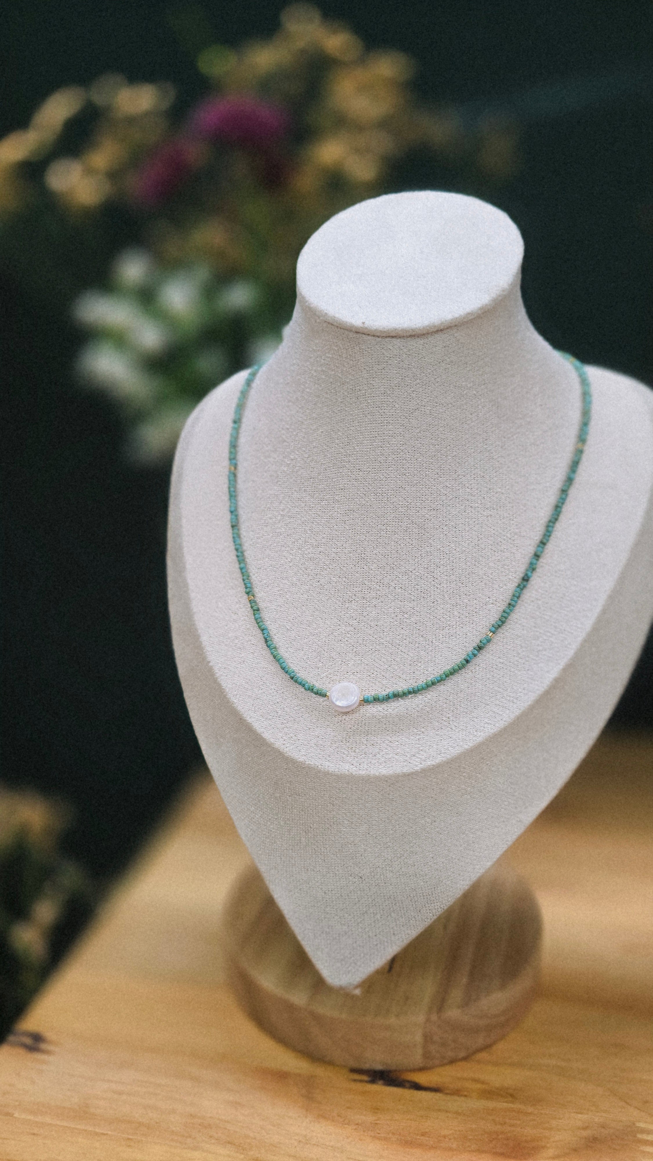 Shoreline Mist Pearl Necklace