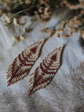 Honey Haze Fringe Earrings