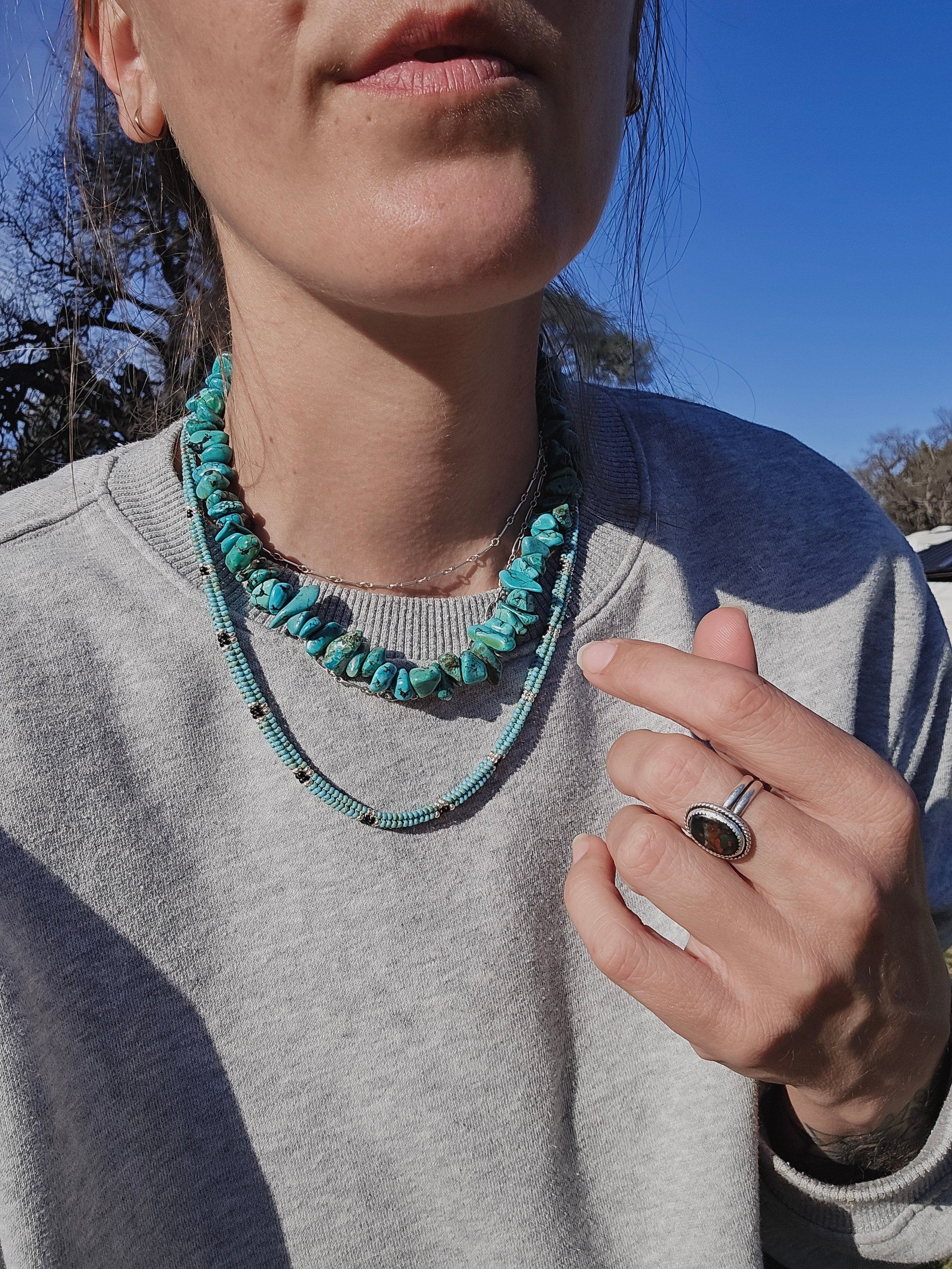 Wildflower Line Necklace