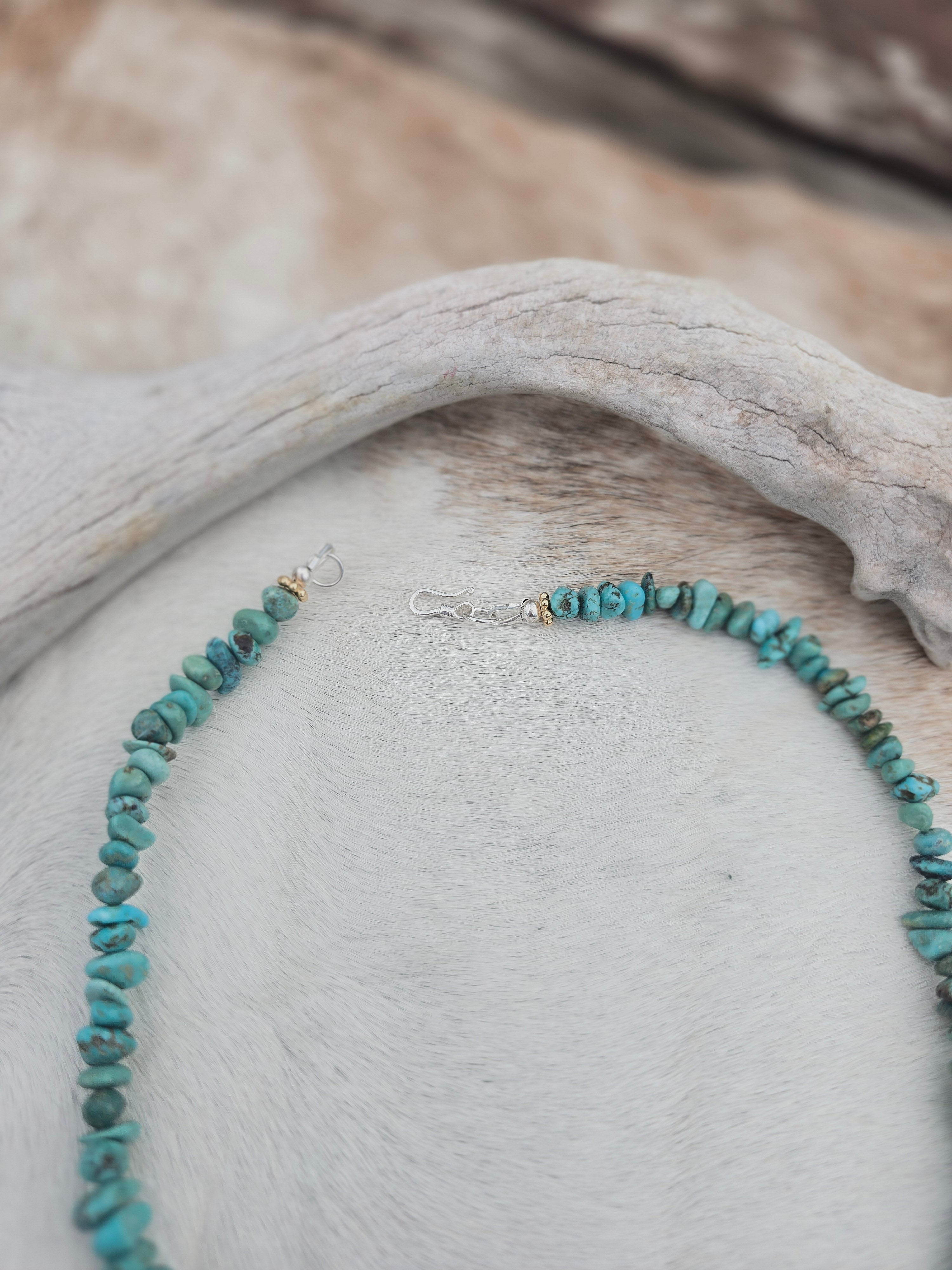 Earthbound Angel Turquoise Necklace