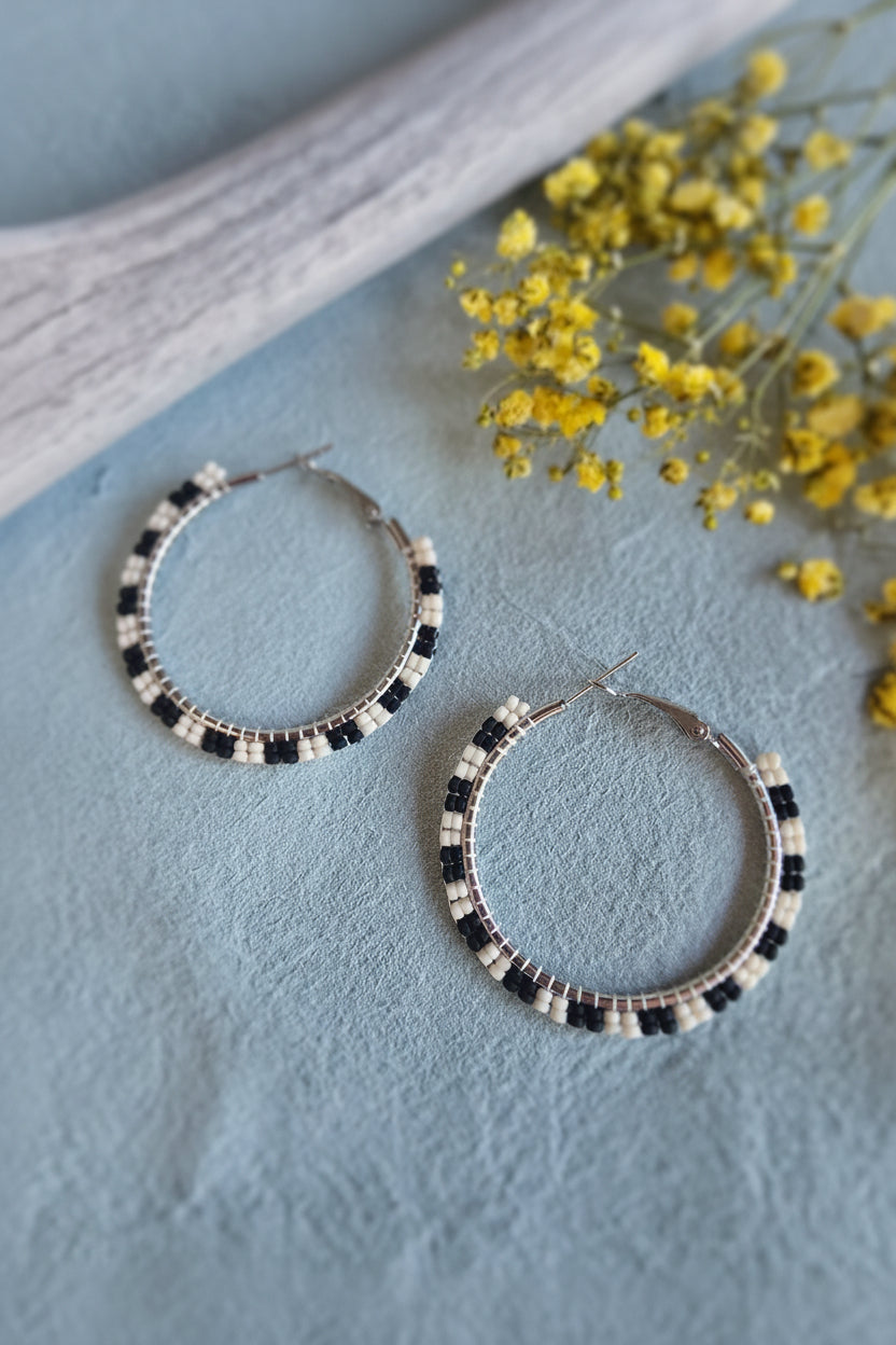 Ramble Hoops in Matte Black