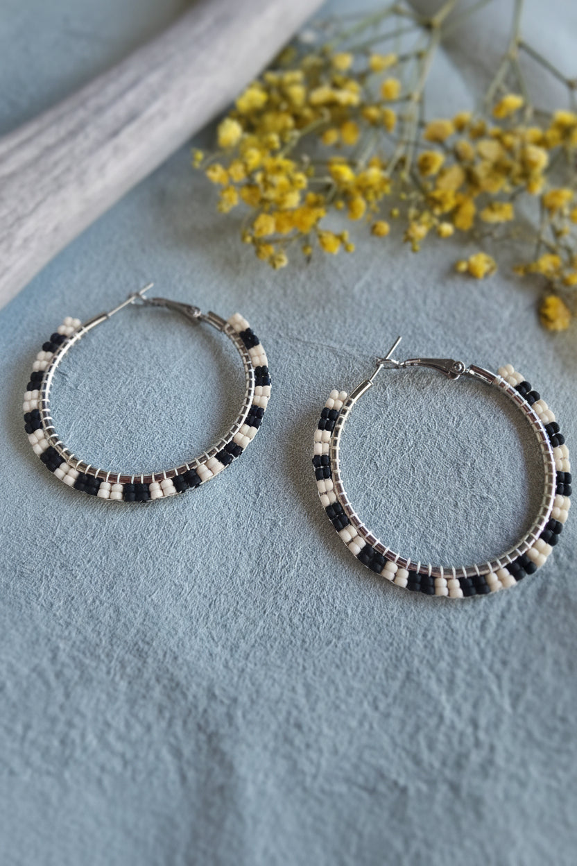 Ramble Hoops in Matte Black