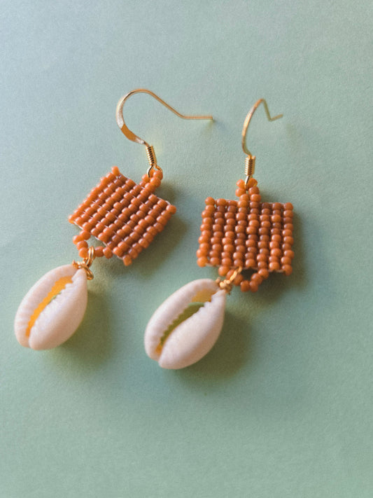Shell Drop Earrings