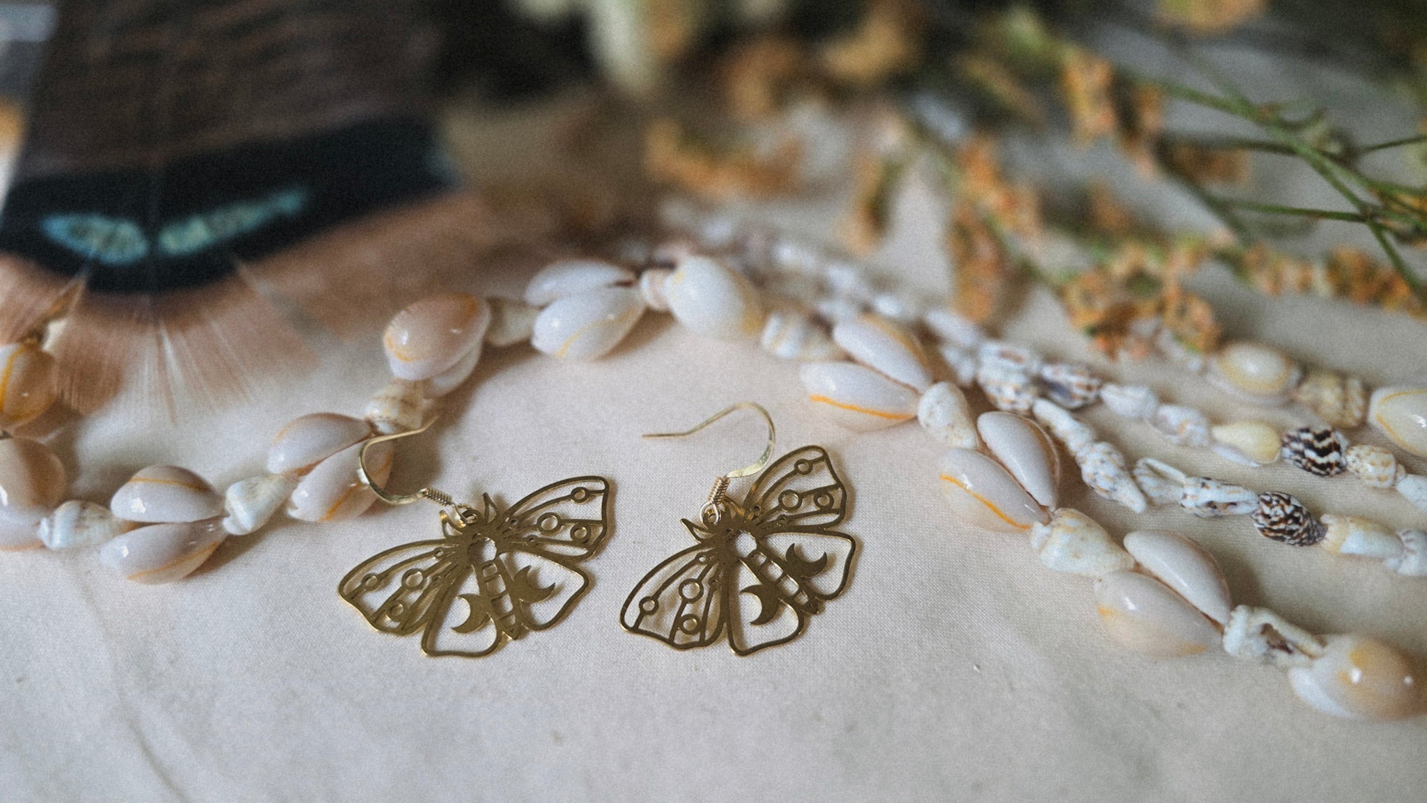 Mystic Moth Earrings