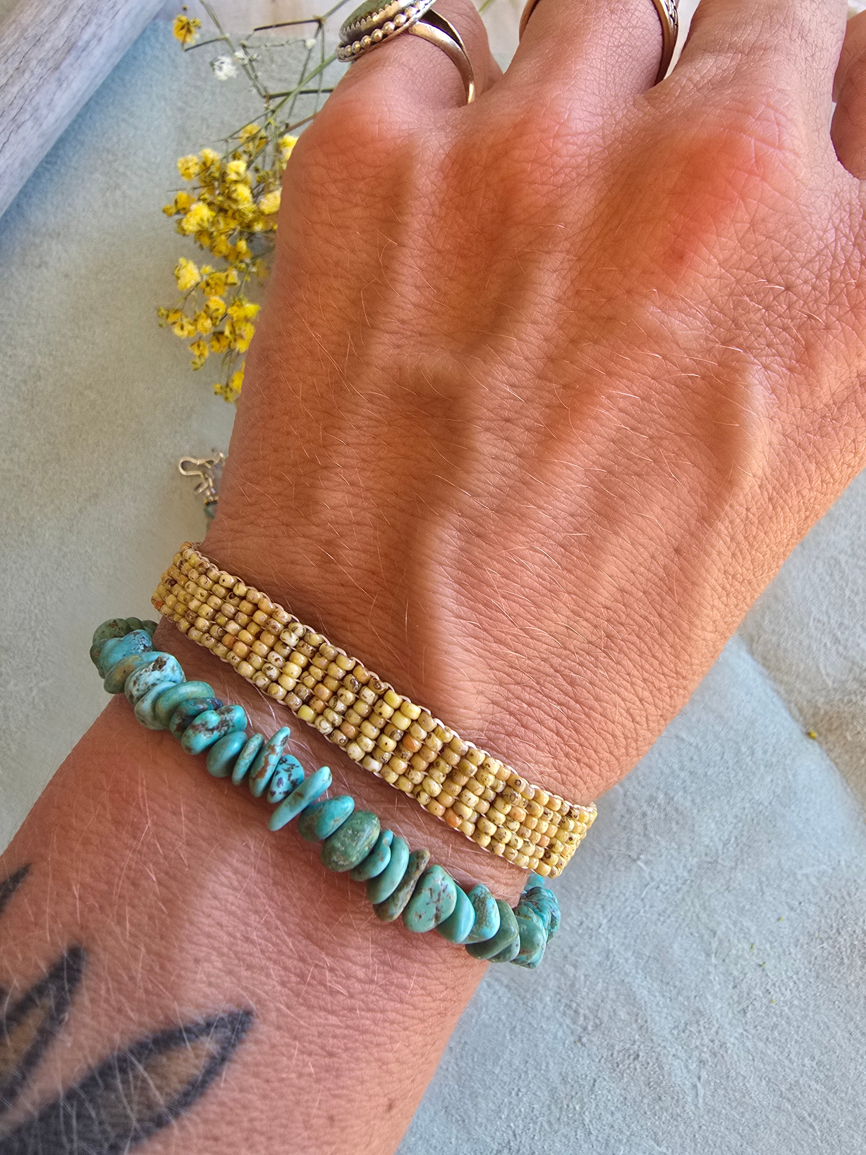 Sunwashed Bracelet in Limestone