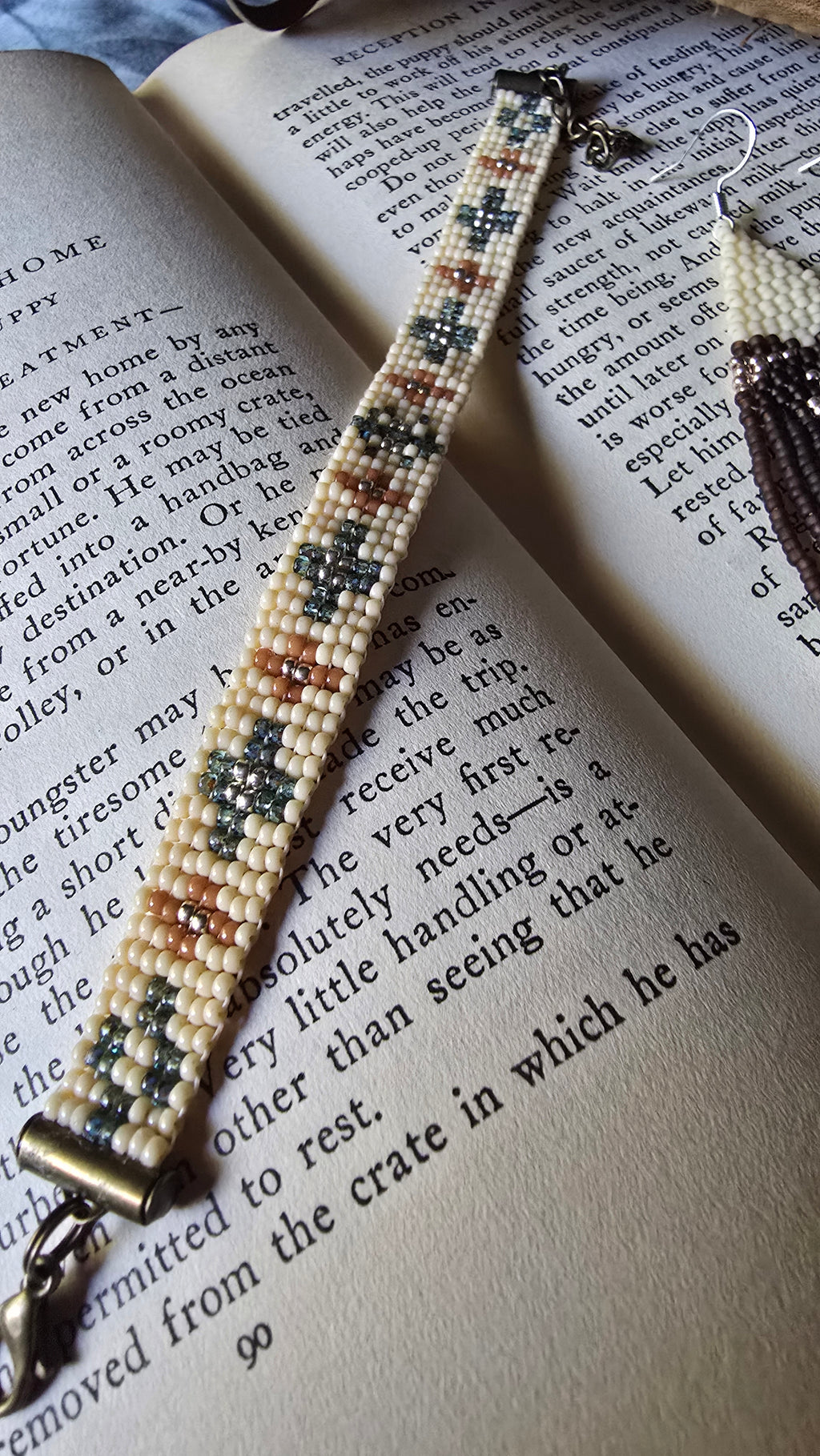 Prairie Bloom Beaded Bracelet