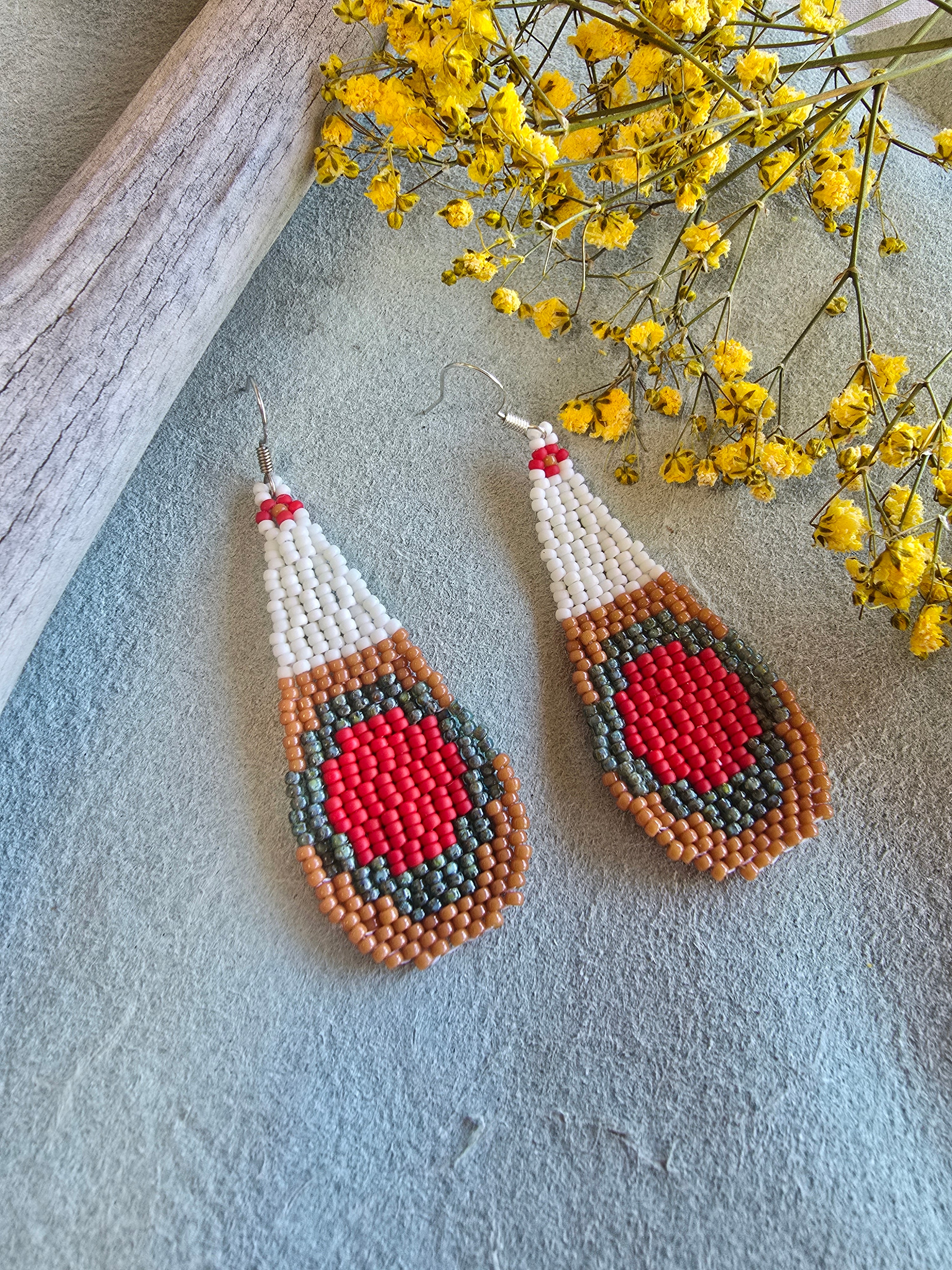 Sun Catcher in Red Coral