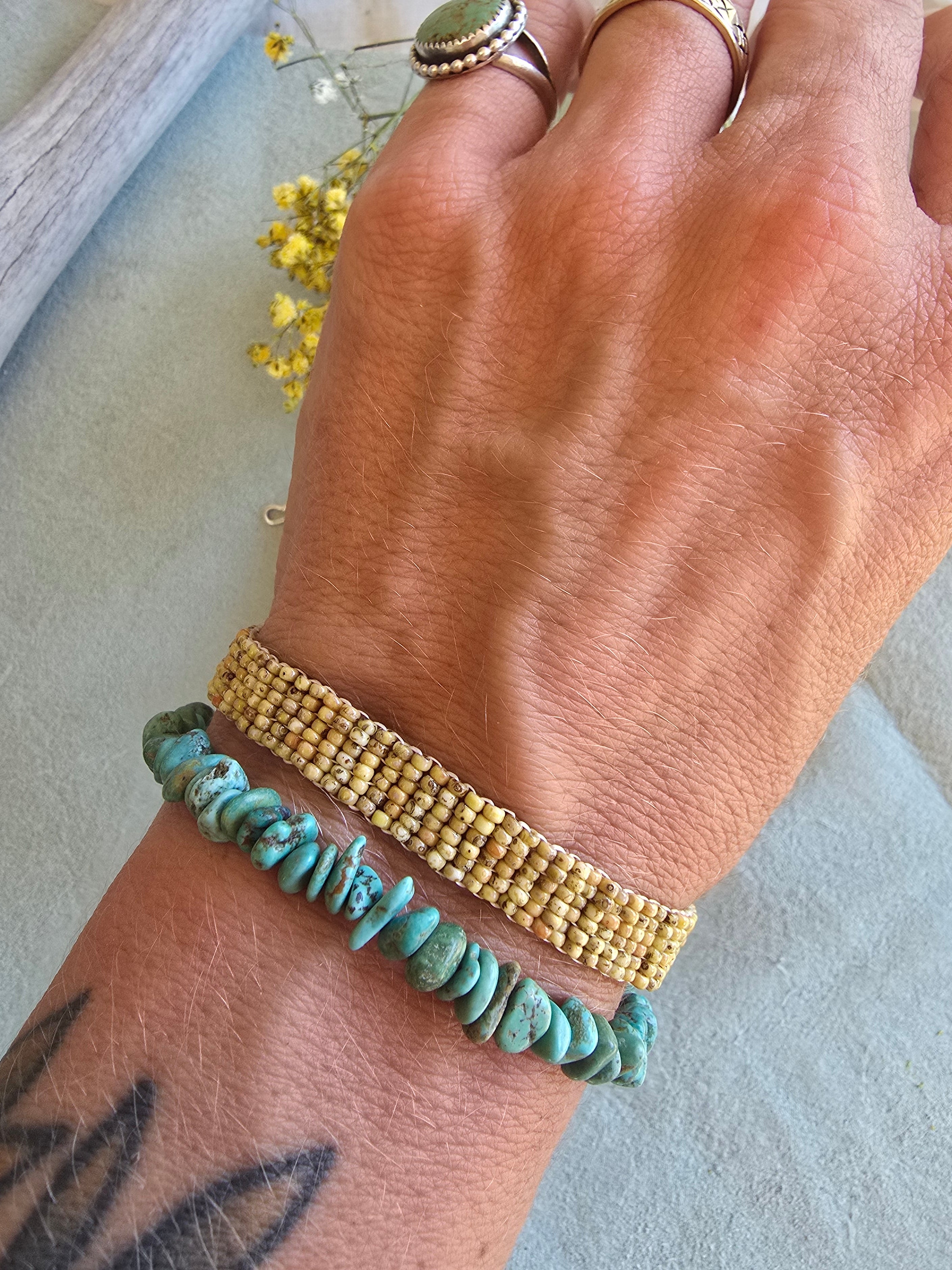 Sunwashed Bracelet in Limestone