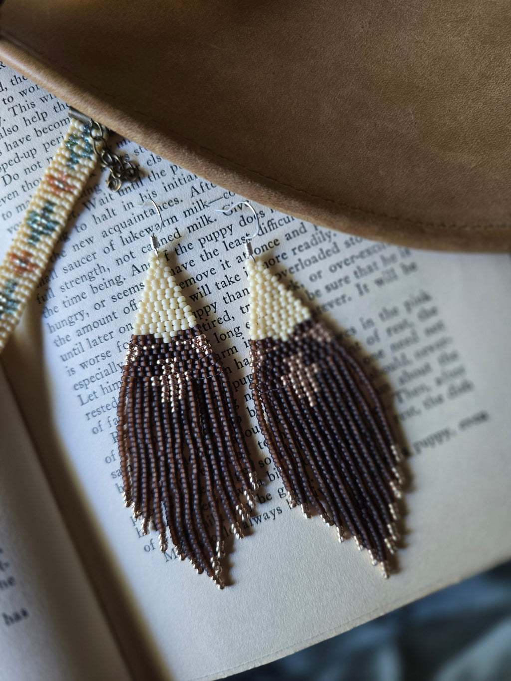 Ember Trail Fringe Earrings