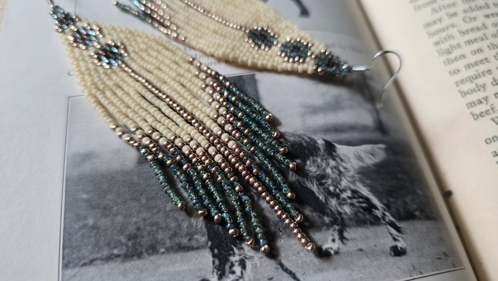 Sunny River Fringe Earrings