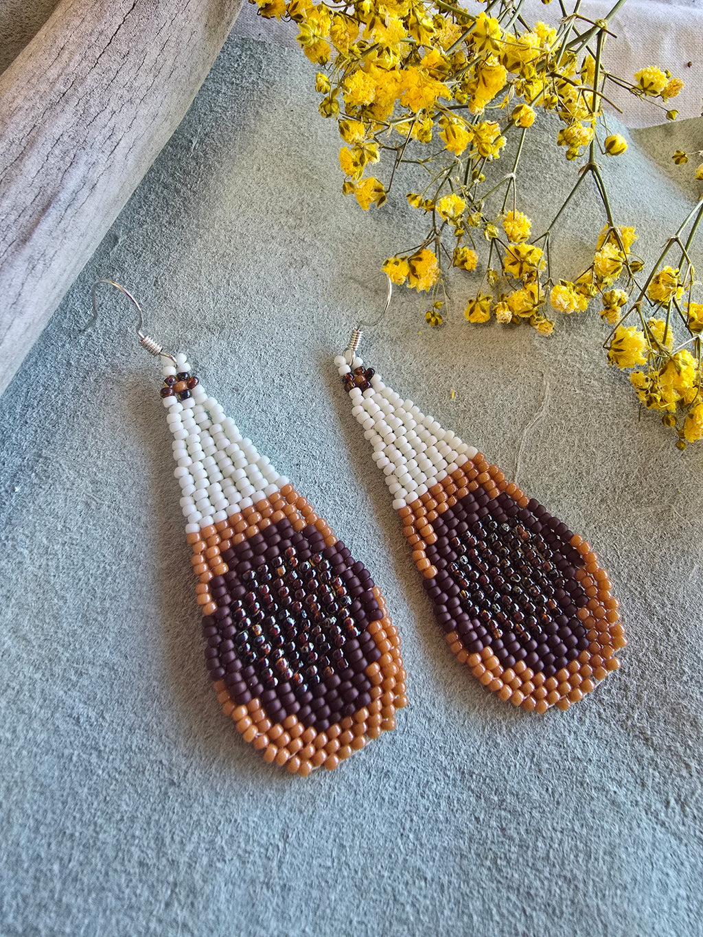 Sun Catcher in Maroon Transparent Picasso