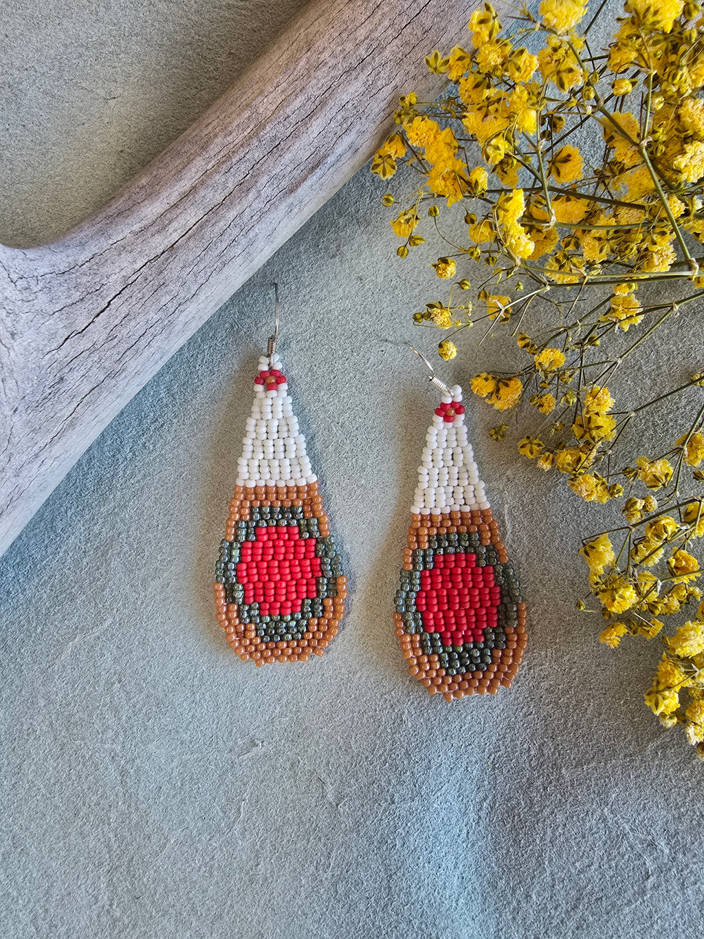 Sun Catcher in Red Coral