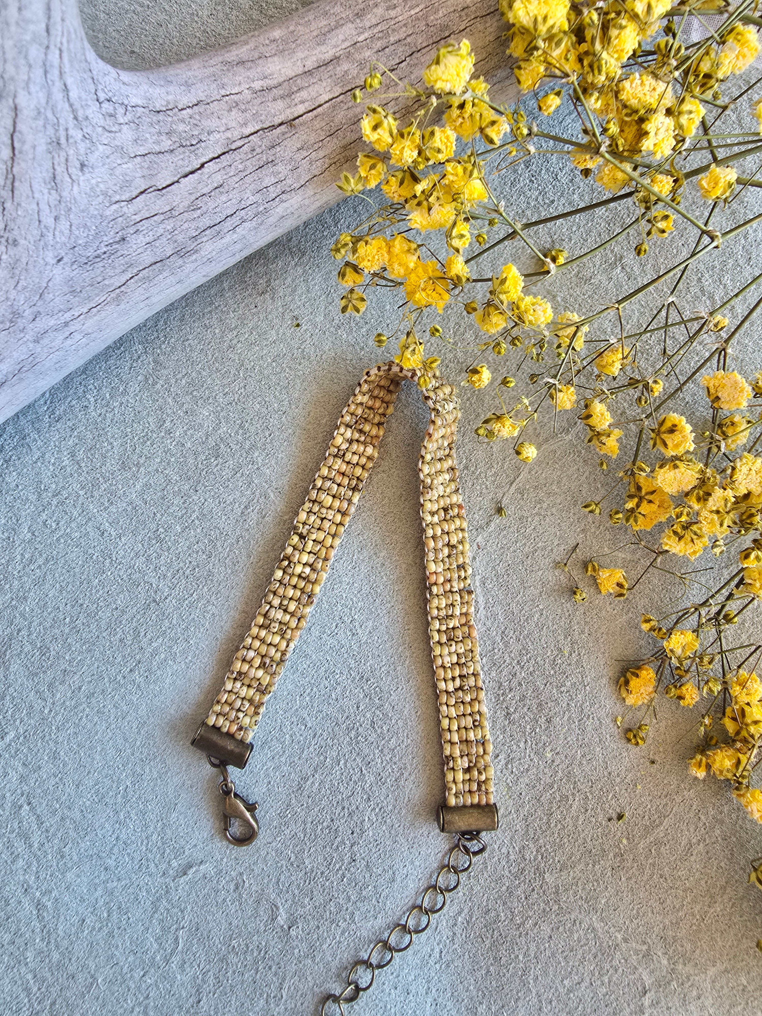 Sunwashed Bracelet in Limestone